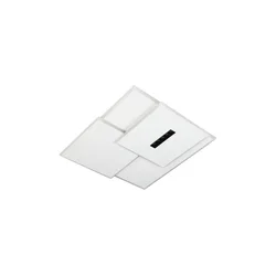 LED prigušiva stropna svetiljka LED/95W/230V 3000-6500K bela + daljinski upravljač