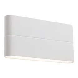 Redo 9622 - LED spoljna zidna svetiljka KLIPPE LED/13W/230V 3000K IP54 bela