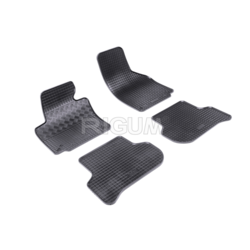 Rigum Tipske gumene patosnice za Volkswagen Golf Plus 2003, Crne
