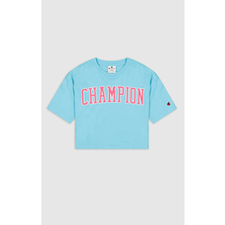 Champion Authentic Athletic Apparel Majica, plava / svijetloplava / roza / bijela