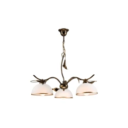 Luster na lancu KALIA 3xE27/60W/230V