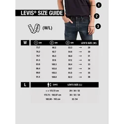 Levis 501 LOOSE Modra