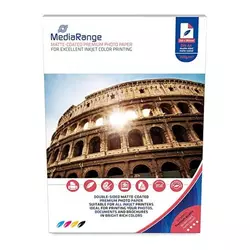 MEDIARANGE - 200GR DUALSIDE MATT A4 FOTO-PAPIR INKJET MRINK102