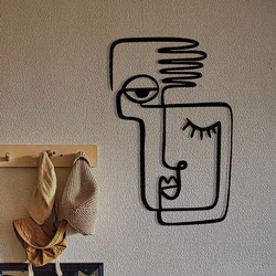 Wallity Zidna dekoracija Cara mia, 36x55cm, Crna