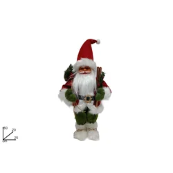 Novogodišnja figura Deda Mraz 60cm