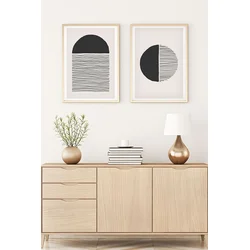 Wallity Uramljena slika Huhu143, 50x70 cm , 2 dela