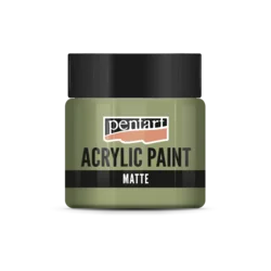 Akrilna barva mat - 50 ml - trn