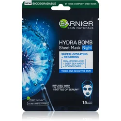 Garnier noćna maska ??za lice u Moisture Bomb maramici