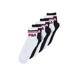 FILA Nogavice rdeča/črna/bela