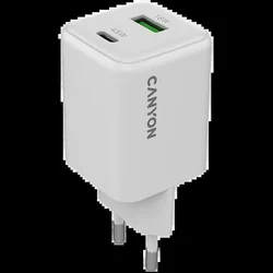 Canyon CU45AC hišni polnilec, 45 W, GaN, PD, QC, bel (CNS-CUW45AC)