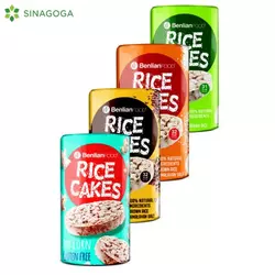 RICE CAKE SESAME&SALT 100GR BENLIAN FOOD (12) KOZMPLUS