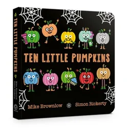 Ten Little Pumpkins Board Book