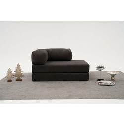 Atelier del Sofa Dvosjed Comfort, 140 x 75 x 95 cm, Antracit