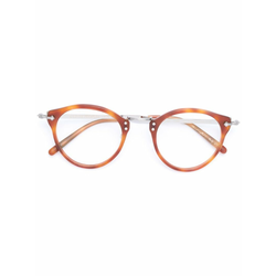 Oliver Peoples - OP-505 glasses - men - Brown