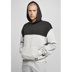 Upper Block Hoody Light Asphalt/Black