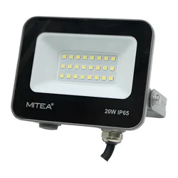 Mitea M480020-S5 LED reflektor 20 W 6500 K, tamno sivi, IP65