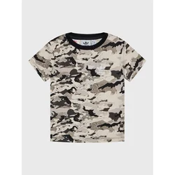 adidas Majica Allover HK0276 Bež Regular Fit
