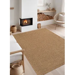 Conceptum Hypnose Tepih Jutem 0103, Pravougaoni, 147x220 cm, Braon
