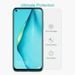 Kaljeno staklo zaštitnik s okvirom za Huawei P40 Lite E