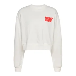 Tommy Jeans Majica rdeča/bela