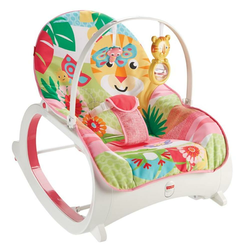 Fisher Price ljuljačka za bebe (do 18kg) - roza