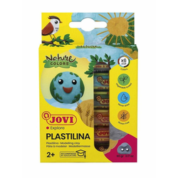 JOVI naravni plastelin 6 x 15 g