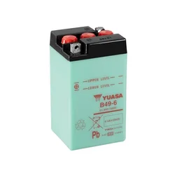 Yuasa Standard Motorcycle Battery B49-6
