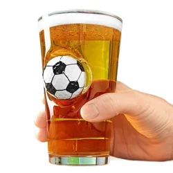 shumee Steklena nogometna žoga - ujeta v steklu