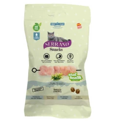 Mediterranean Poslastice za mačke Serrano Oral Care, Piletina, 50 g