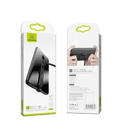 USAMS Gaming USB-C kabel 150 cm ravni crni (US-SJ236)