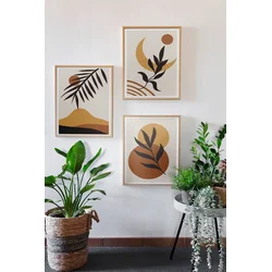 Wallity Slika 3Dartsoho104, 3 dela, 33 x 48 cm