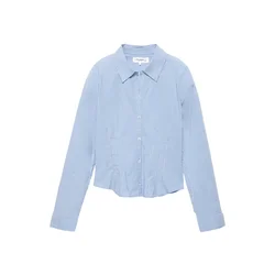 Pull&Bear Bluza  kraljevo modra / bela