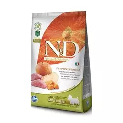 N&D Bundeva Suva hrana za odrasle pse, Divlja prasetina i jabuka, Mini breed, 800g