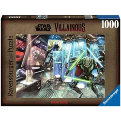 Ravensburger puzzle (slagalice) -1000pcs Star Wars Villainous General Grievous RA17342