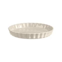 Tart baking dish, ceramic, 29.5 cm/1.3L, Clay - Emile Henry
