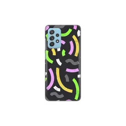 TERACELL Maska za Samsung A525F/A526B/A528B Galaxy A52 4G/A52 5G/A52s 5G Happy Lines gray