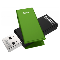 Emtec C350 Brick 64GB, USB 2.0 pomnilnik, zelena