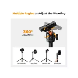 K&F Concept 3v1 stojalo/telepod/selfiestick z BT prožilom