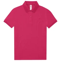 MAJICA KRATKI RUKAVI B&C MYPOLO180 WOMEN 180G ROZA L