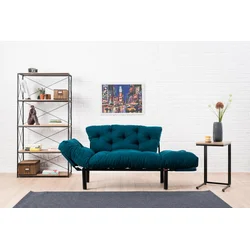Atelier del Sofa Nitta Sofa, Petrol Blue