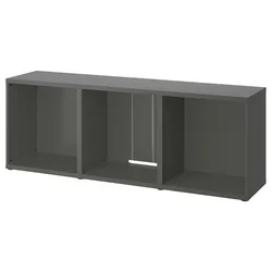 BESTA TV stalaža, tamnosiva, 180x40x64 cm