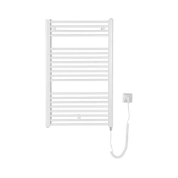Aqualine - Električni radijator za kupatilo DIRECT-E 400W 96x60 cm, bela
