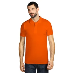 AZZURO II MUŠKA POLO MAJICA NARANDŽASTA S