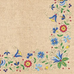 Serviete za decoupage - Kashubian Folk 4 - 1kom