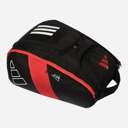 Torba za padel multigame 48 l crno-crvena