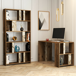 Hanah Home Radni sto i polica za knjige Lima 845HCT3854