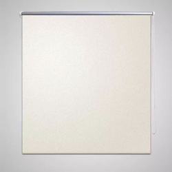 Rolo zavjesa za zamračivanje 124,4 x 230 cm Širina tkanine 120 cm prljavo bijele boje