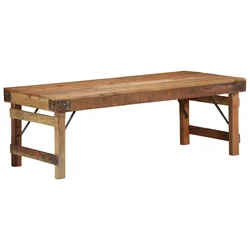 Kava Stol Smeđa 110 x 55 x 40 cm Čvrsto drvo iz reciklaže