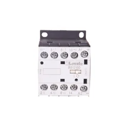 shumee Močnostni kontaktor 3P 12A 5,7 kW pri 400VAC AC3, tuljava 24VDC, 1NO 0R 11BG1210D024