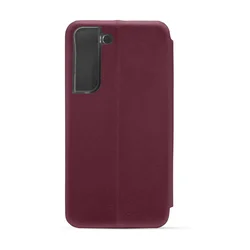 Maska za telefon ROYAL FLIP COVER za Samsung S22, Bordo
